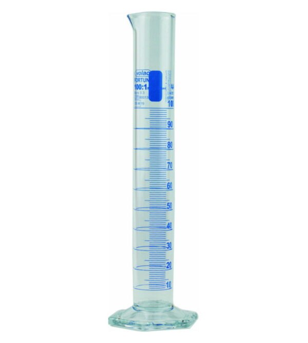 Measuring cylinders Volac FORTUNA®, borosilicate glass 3.3, tall form, class A