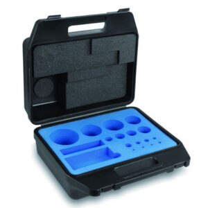Plastic case for calibration weight sets