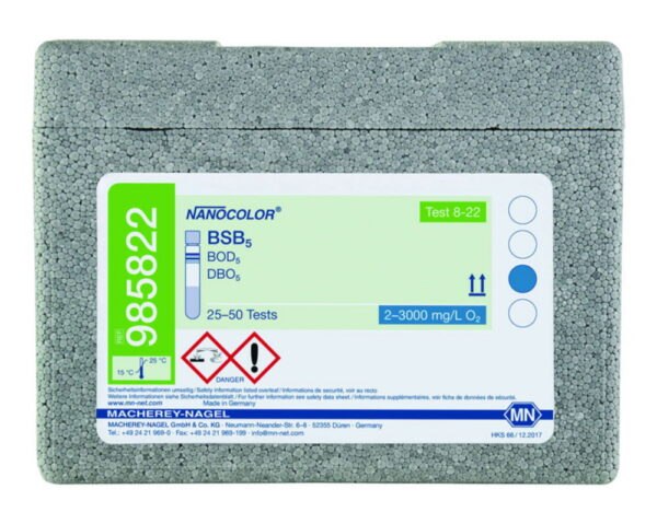 Tube tests NANOCOLOR® BOD