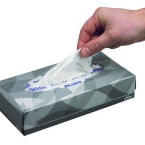 Facial Tissues Kleenex®, 2-ply, 100 wipes