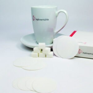 Filter Paper, round filters for sugar analysis, creped