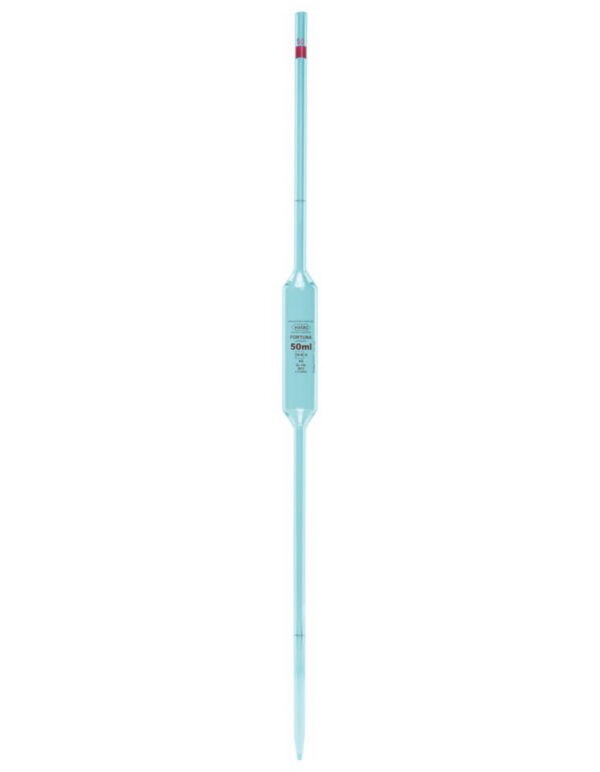 Volumetric Pipettes Volac FORTUNA®, soda lime glass, class AS, 2 marks, amber graduation
