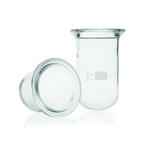 Reaction flasks, flat flange, DURAN®, cylindrical