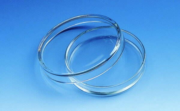 Petri dishes, soda-lime glass, with lid