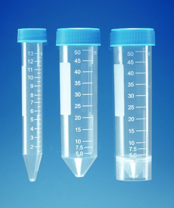 Centrifuge tubes with screw cap