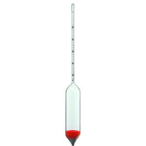 Hydrometers, relative density, without thermometer