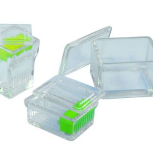 LLG-Staining jars Schifferdecker, soda-lime-glass