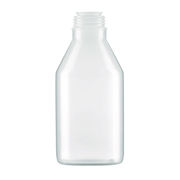 Narrow-mouth bottles without closure series 310 "Clear Grip", PP