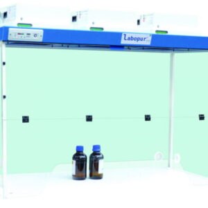 Fume Hoods LABOPUR® H Series, larger trapezoidal opening, 3 filter units