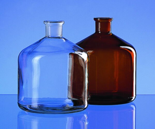 Spare reservoir bottles, glass