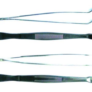 LLG-Cover glass forceps, type Kühne, stainless steel