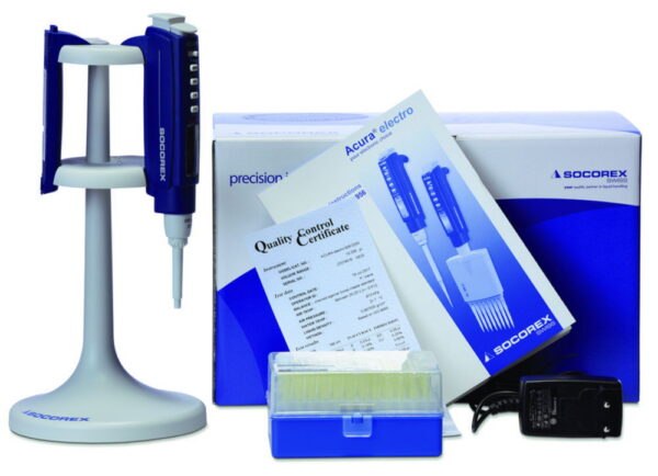 Single channel microliter pipettes Initial package Acura® <i>electro</i> XS 926 / electro 936, variable