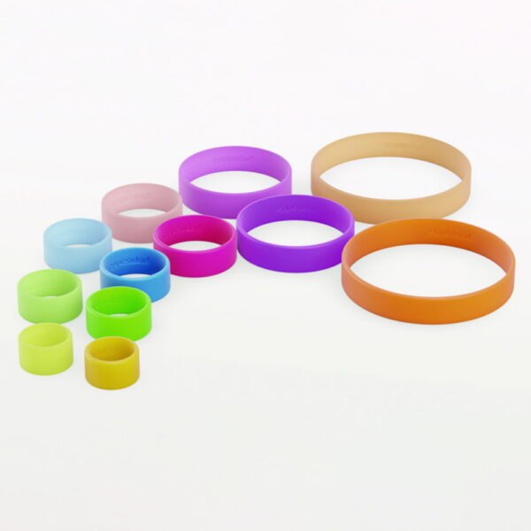 Marking rings ColorTag, silicone, 24 mm