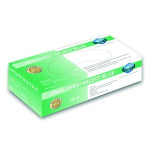 Disposable Gloves Select Blue, Latex