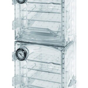 LLG-Vacuum desiccator cabinets, polycarbonate, square form, "Heavy Duty"