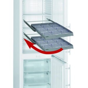 Refrigerator drawers AluCool® including dividers