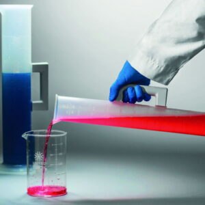 Measuring cylinders, PP, with handle, moulded graduations