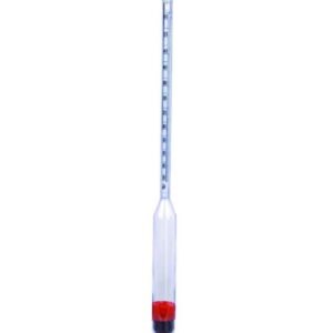 Hydrometers, high-quality plastics, PC, for density
