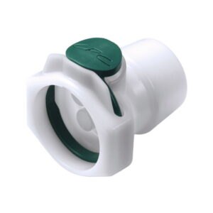 Quick-lock couplings with valve, Sixtube™-Series, Acetal