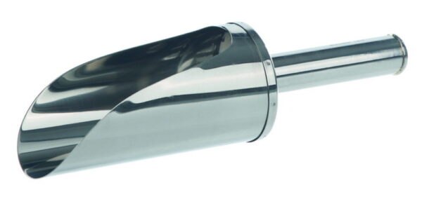 Chemical scoops, 18/10 steel