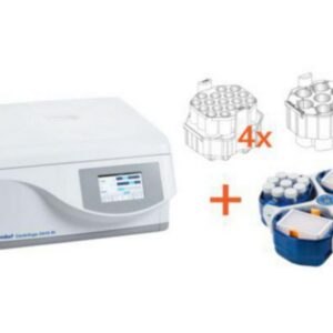 Benchtop centrifuges 5910 Ri (General Lab Product) with rotor S-4xUniversal, incl. universal buckets, adapters for tubes and bottles up to 250 ml and plates