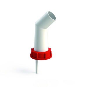 Spouts for canisters, rigid design