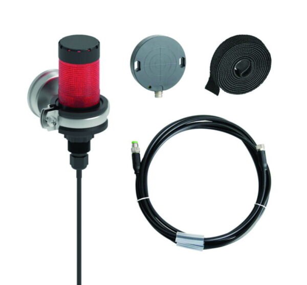 Disc sensor set, signal lamp, full state