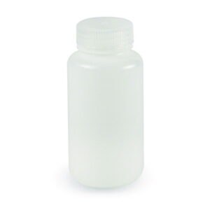 LLG-Wide mouth bottle, HDPE, round