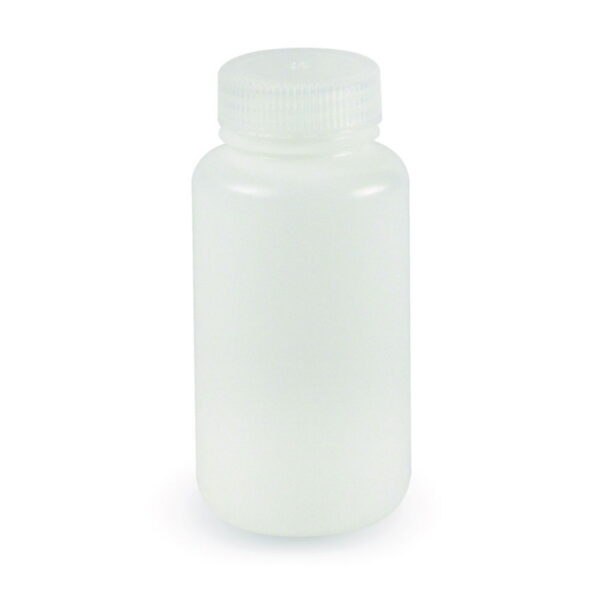 LLG-Wide mouth bottle, HDPE, round