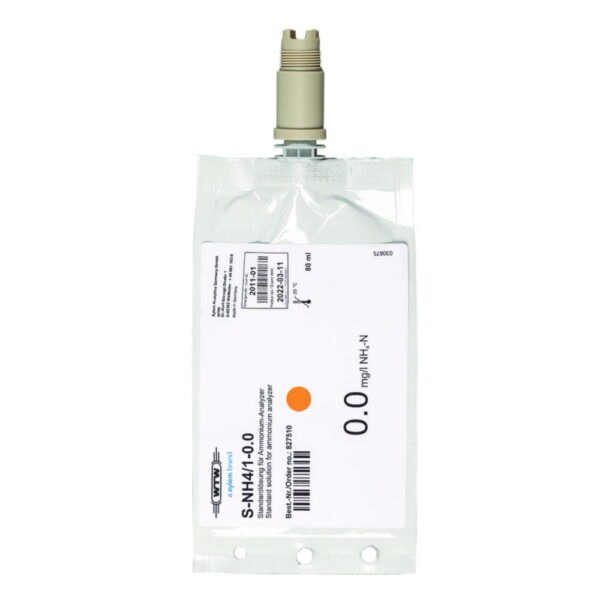 Ammonium calibration standards (NH4-N) for analyzer Alyza IQ NH4