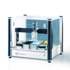 Liquid handling station pipetting robot