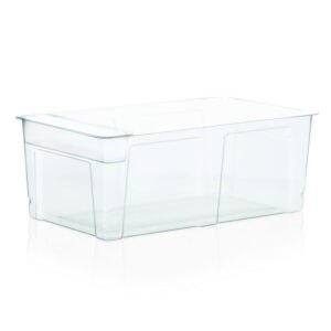 Waste container for liquid handling stations