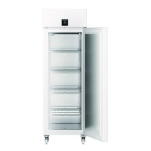 Laboratory refrigeration device SRPvh Perfection, with steel door