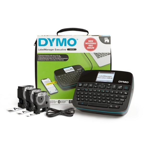 Label printer DYMO® LabelManager™ Executive 640 CB, case kit