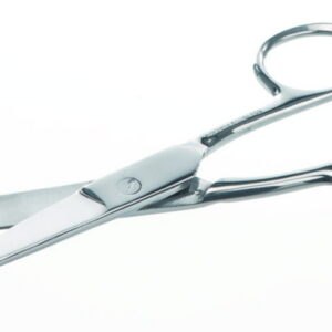 Laboratory scissors, stainless steel
