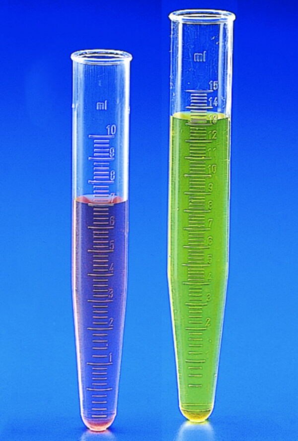 Graduated centrifuge tubes, conical, PMP