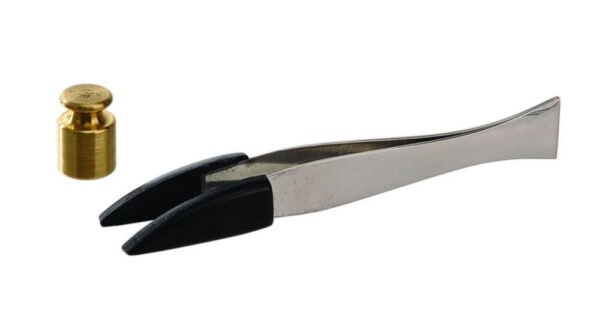 Weighing forceps, 18/10 stainless steel