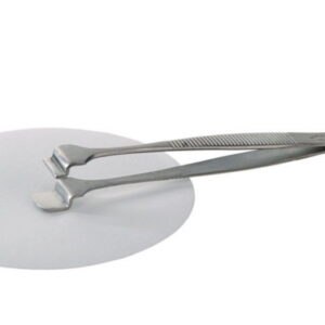 Tweezers for filter paper, stainless steel
