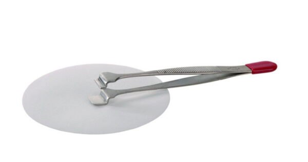 Tweezers for filter paper, stainless steel