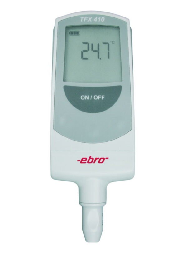 Laboratory thermometer set TFX 410-1, with temperature probe TPX 440