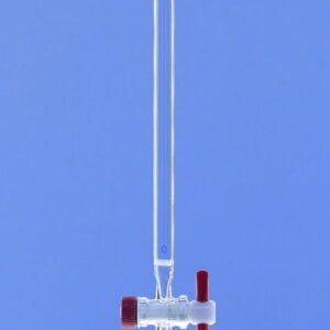 Chromatographic columns, PTFE stopcock, DURAN® tubing
