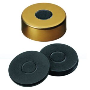 Crimp caps ND20, aluminium, magnetic