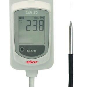 Wireless temperature data loggers with external NTC temperature sensor EBI 25-TE