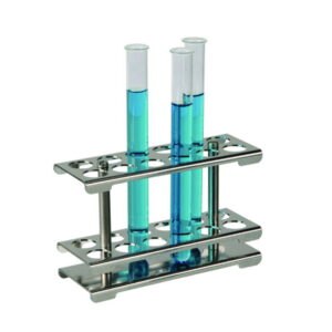 Test tube racks, 18/10 stainless steel, demountable
