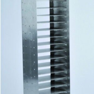 Rack for micro plates for ultralow temperature chest freezers HERAfreeze HFU-C series