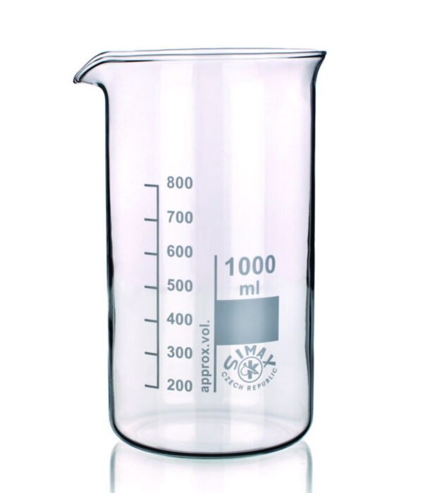 Beakers, Borosilicate glass 3.3, tall form