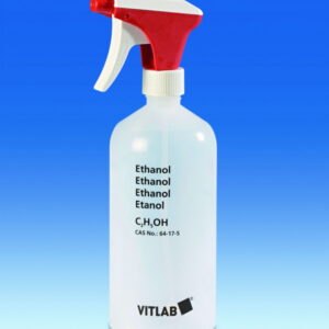 Spray bottles, LDPE, with imprint Ethanol