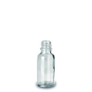 Dropping bottles, soda-lime glass, clear