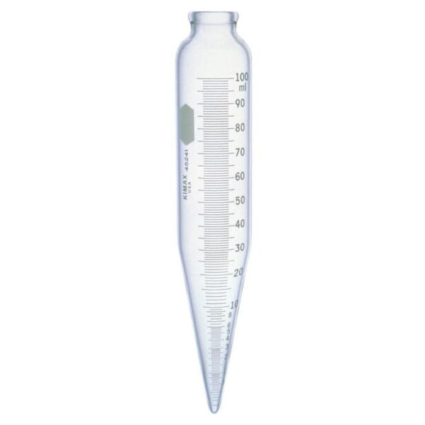 ASTM centrifuge tubes, 8", oil and weathering, boro 3.3