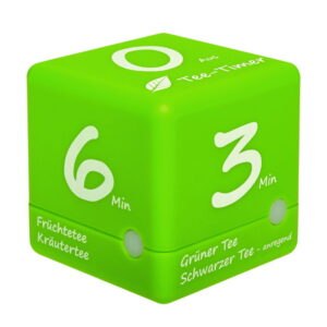 Short period timer CUBE TIMER, green